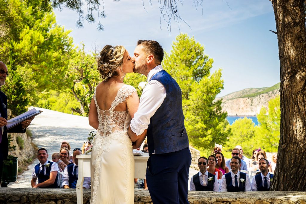 Asos Chapel Ceremony & Taverna Reception | Ionian Weddings